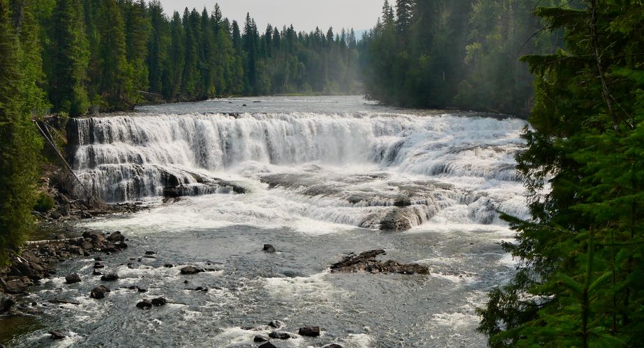 Dawson Falls rondreis Canada Dawson Falls rondreis Canada